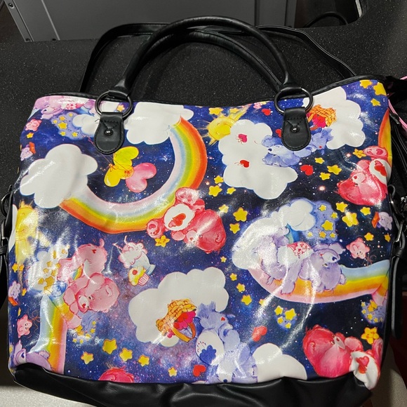 Iron Fist Care Bears A Night For Staring/Starry Night Bag EUC - Picture 1 of 16